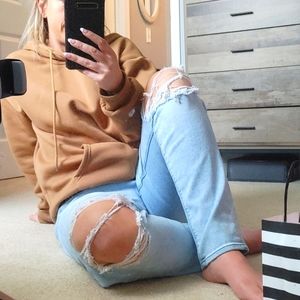 American eagle stretch mom jean